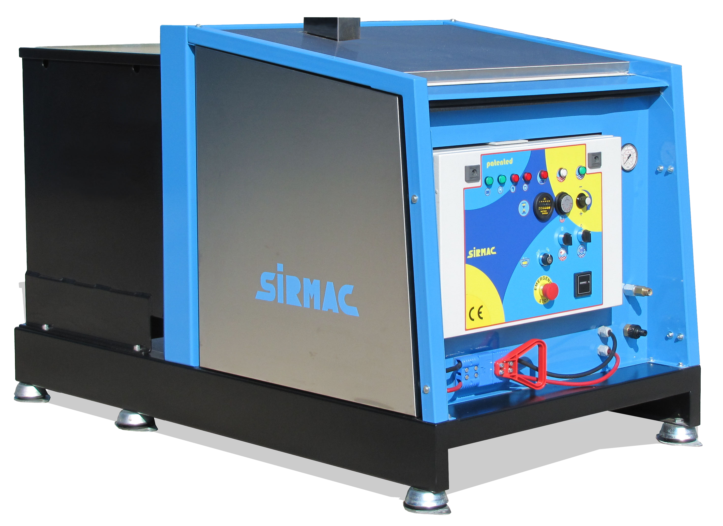 SIRMAC ECO SILENT | Idropulitrici autonome ad acqua calda a batteria
