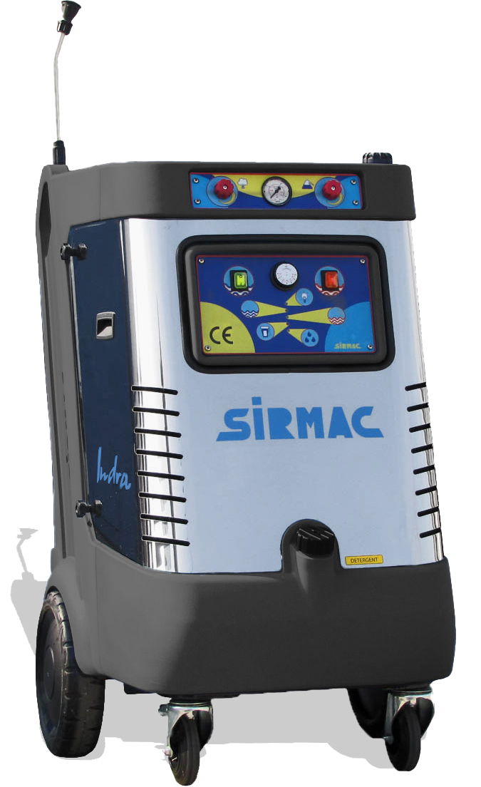 SIRMAC INDRA | Idropulitrici ad acqua calda professionali