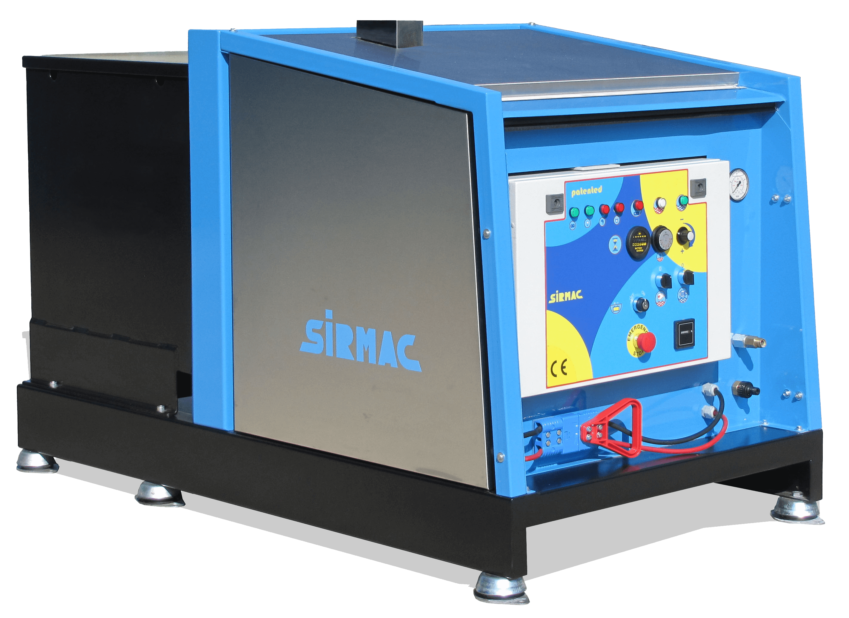 SIRMAC ECO SILENT | Idropulitrici autonome ad acqua calda a batteria